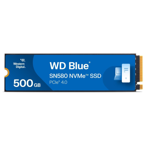 Western Digital WD Blue SN580 PCIe Gen 4 NVMe SSD Internal Storage, 500GB
