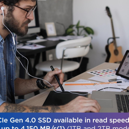 Western Digital WD Blue SN580 PCIe Gen 4 NVMe SSD Internal Storage, 500GB