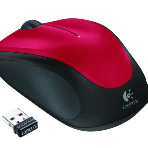 Logitech M235 Wireless Mouse, 1000 DPI Optical Tracking, 12 Month Life Battery, Compatible with Windows, Mac, Chromebook/PC/Laptop - Grey