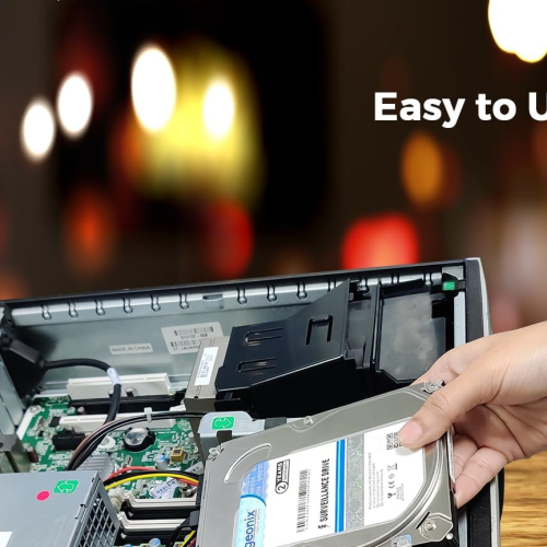 GEONIX Refurbished 1 TB SATA Hard Drive for Desktop/Surveillance–8.89 cm(3.5 Inch), 6 Gb/s 7200 RPM High Speed Data Transfer, Heavy Duty Hard Disk with 256 MB Cache for Computer PC