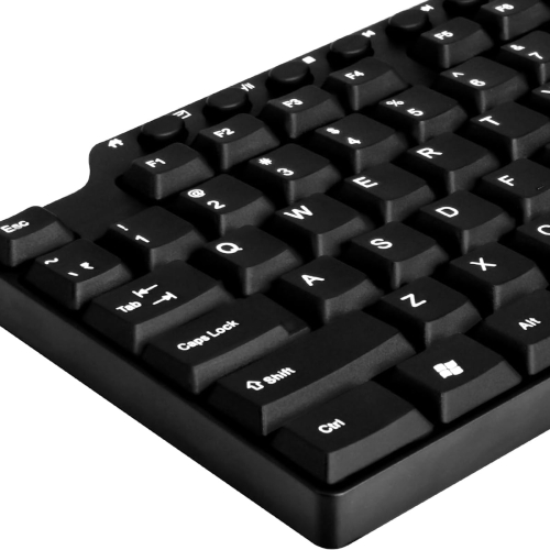 Zebronics ZEB-KM2100 Multimedia USB Keyboard Comes with 114 Keys Including 12 Dedicated Multimedia Keys &amp; with Rupee Key